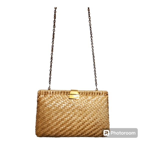 Vintage- Vanessa Straw Shoulder Bag - Picture 3 of 8